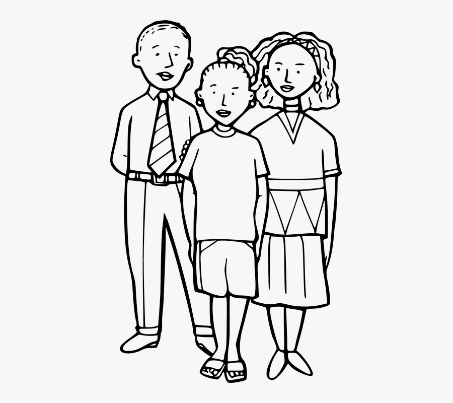 Father Christmas Drawings 5, Buy Clip Art - People Clipart Black And White, Transparent Clipart