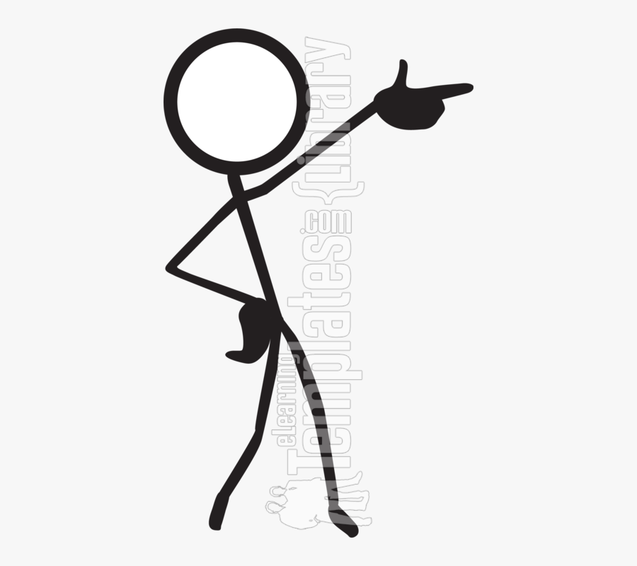 Stick Figure Drawing Clip Art - Transparent Transparent Background Stickman Figure, Transparent Clipart