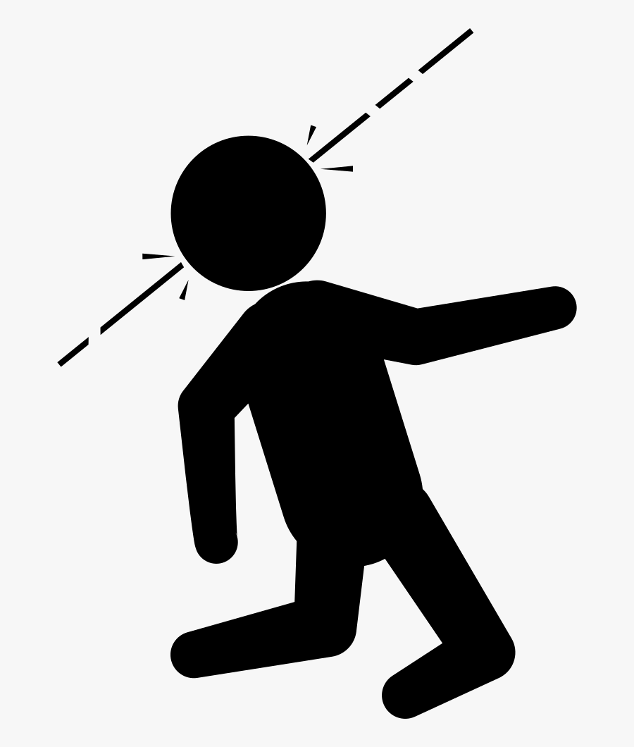 Silhouette Person Drawing Computer Icons - Disparos En La Cabeza Animados, Transparent Clipart