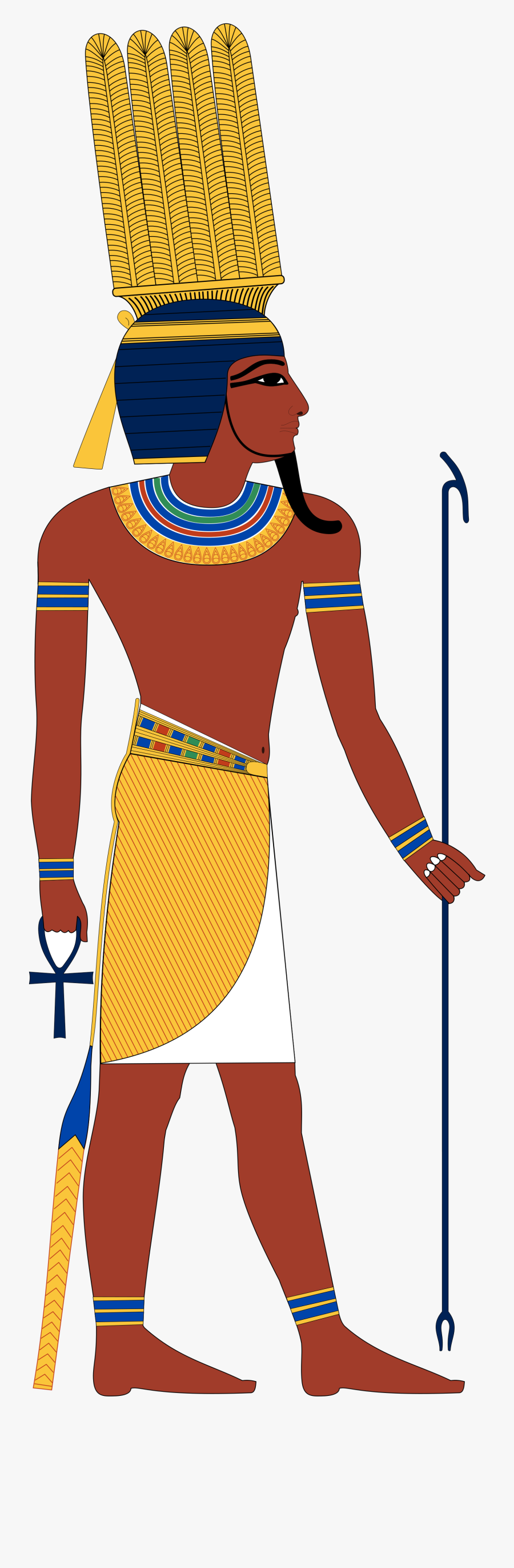 File Shu Mirror Svg - Ancient Egyptian God Thoth, Transparent Clipart