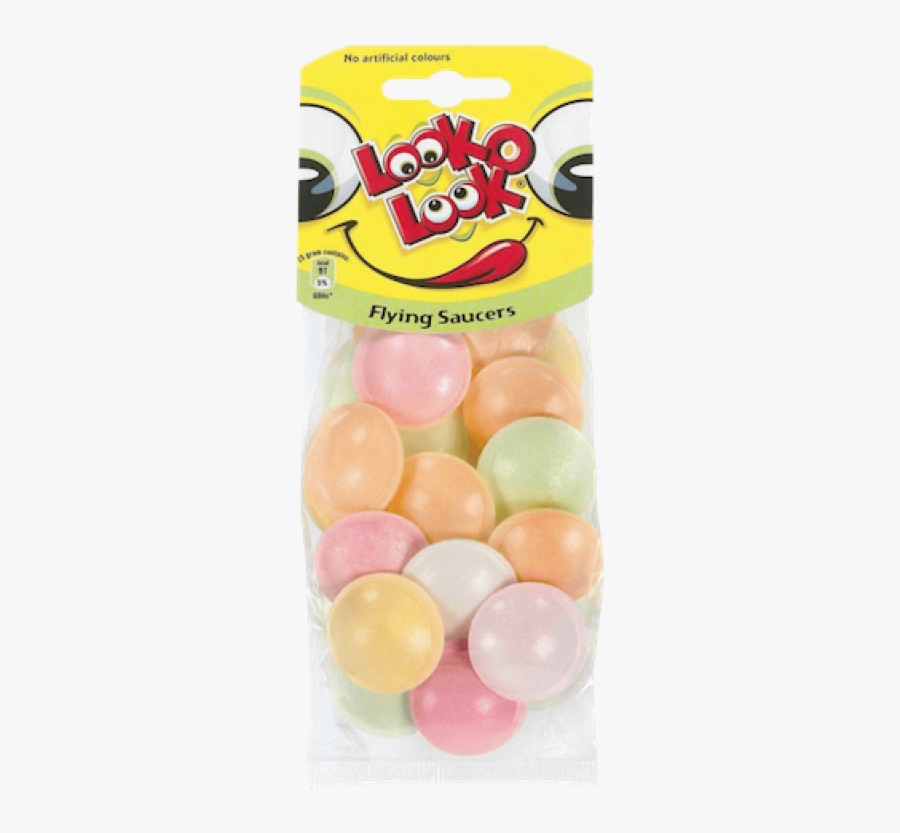 Clip Art Saucer Candy - Look O Look Sour Strips, Transparent Clipart