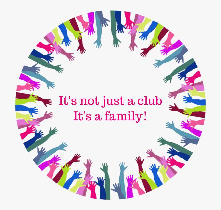 Circle Helping Hand Logo, Transparent Clipart