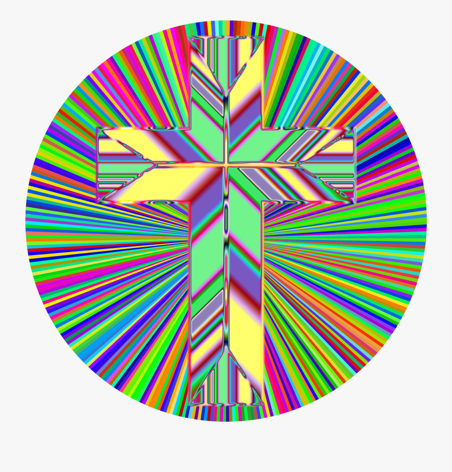 Christian Cross Christianity Crucifix Symbol - Ruota Delle Emozioni Italiano, Transparent Clipart