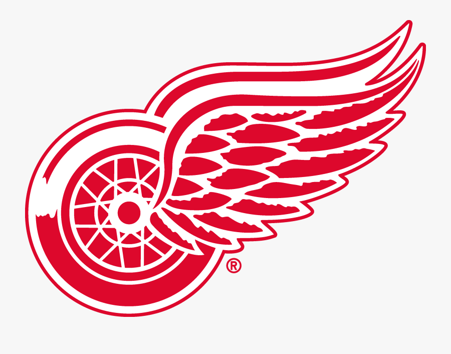 Transparent Wings Clipart Png - Detroit Red Wings Logo, Transparent Clipart