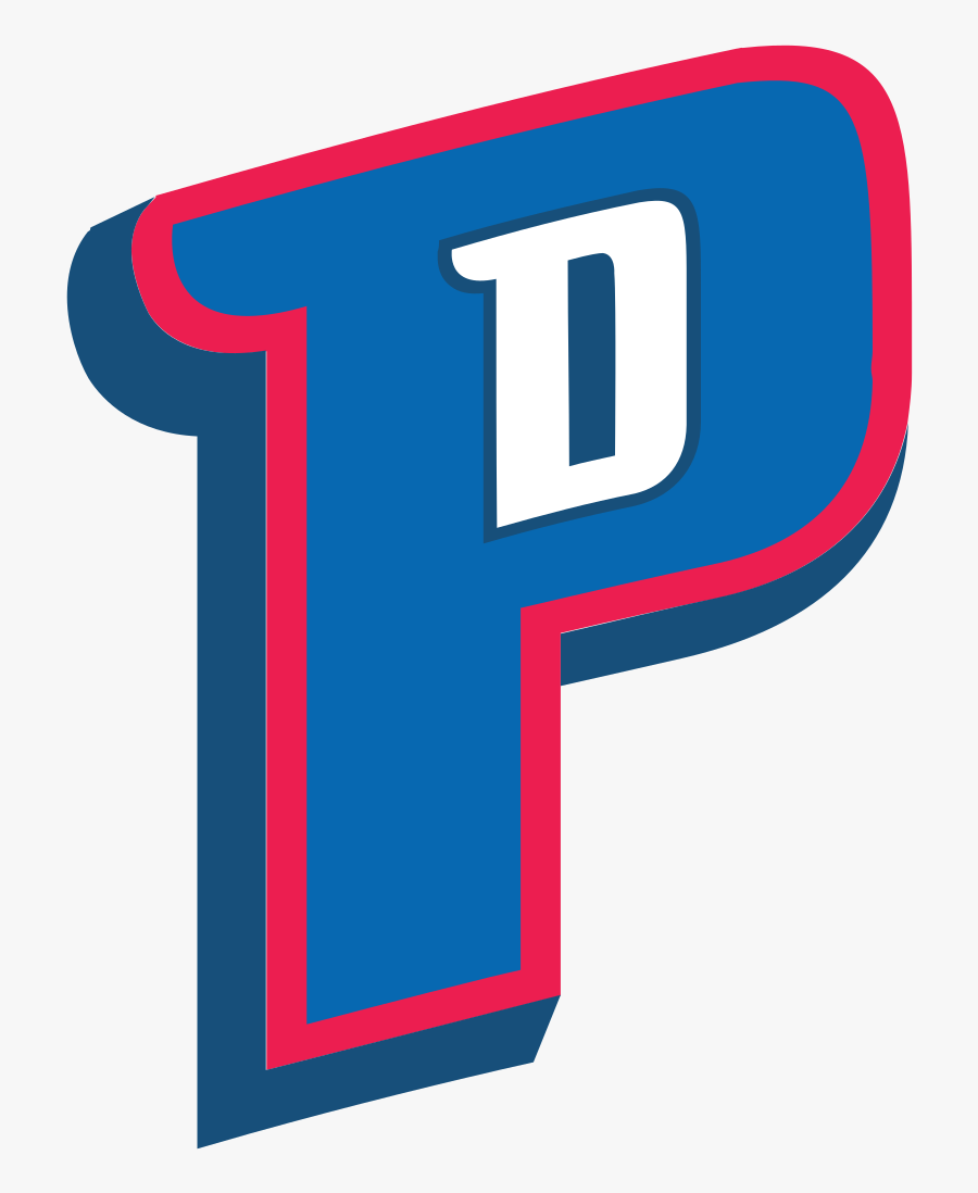 Transparent Pistons Logo Png - Detroit Pistons Logo P, Transparent Clipart
