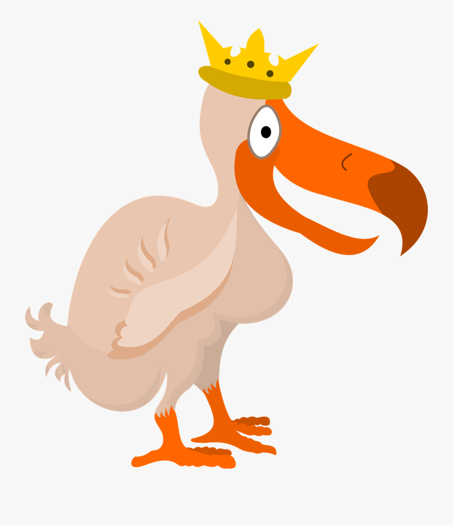 Cartoon,clip Art,bird,beak,animal - Pajaro Dodo Png, Transparent Clipart