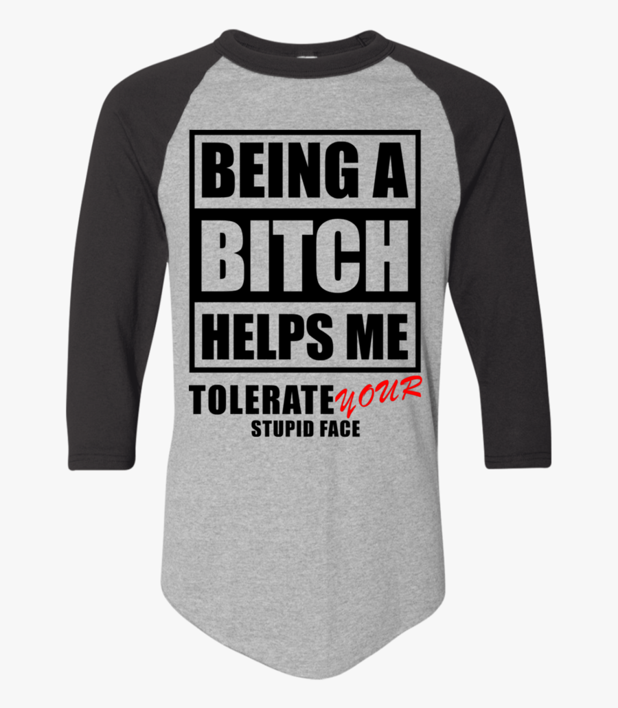 Transparent Stupid Face Png - Long-sleeved T-shirt, Transparent Clipart