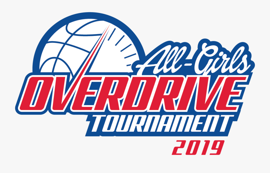 Lady Pistons Overdrive Tournament Logo 2019 Cmyk - Cobalt Blue, Transparent Clipart