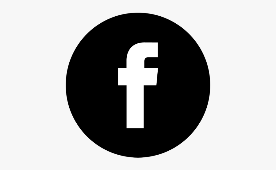 Clip Art Black Amp Face Book - Social Media Icons Fb, Transparent Clipart