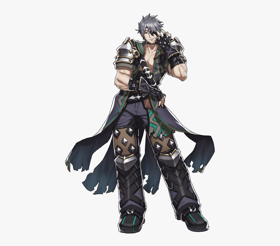 Probably Stupid Post, But Eye-patch Guy"s Artwork From - Xenoblade Chronicles 2 Characters, Transparent Clipart