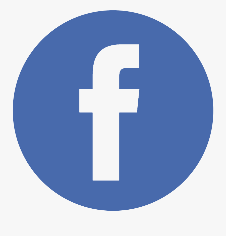 Facebook Logo Png Round, Transparent Clipart