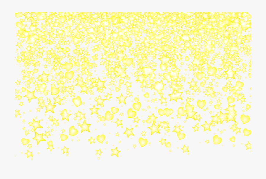 #star #stars #fall #falling #glitter #confetti #pretty - Visual Arts, Transparent Clipart