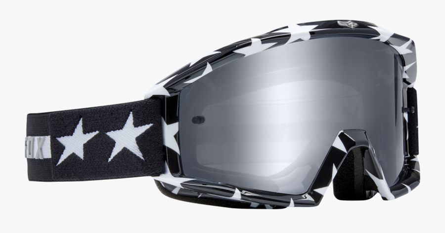 Race Goggle Fox Goggles Stripe Cota Main Clipart - Fox Racing Main Stripe Goggles, Transparent Clipart