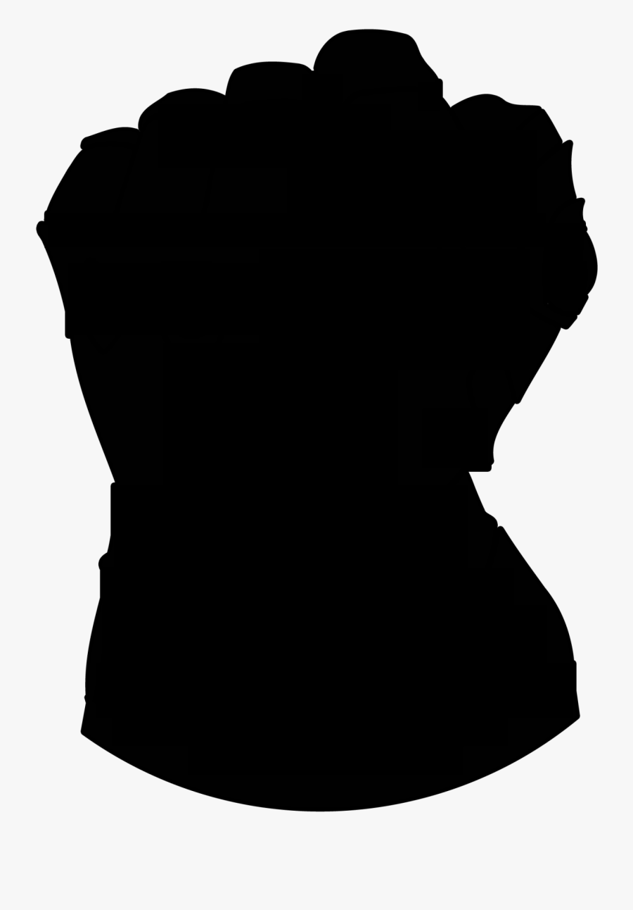 Infinity Gauntlet Silhouette, Transparent Clipart