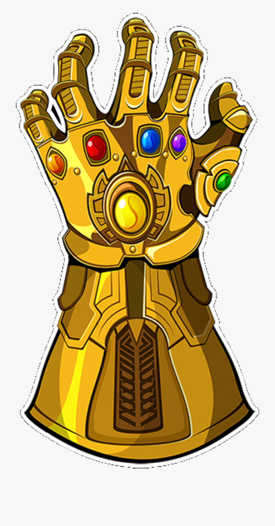 Infinity Gauntlet Fan Art, Transparent Clipart