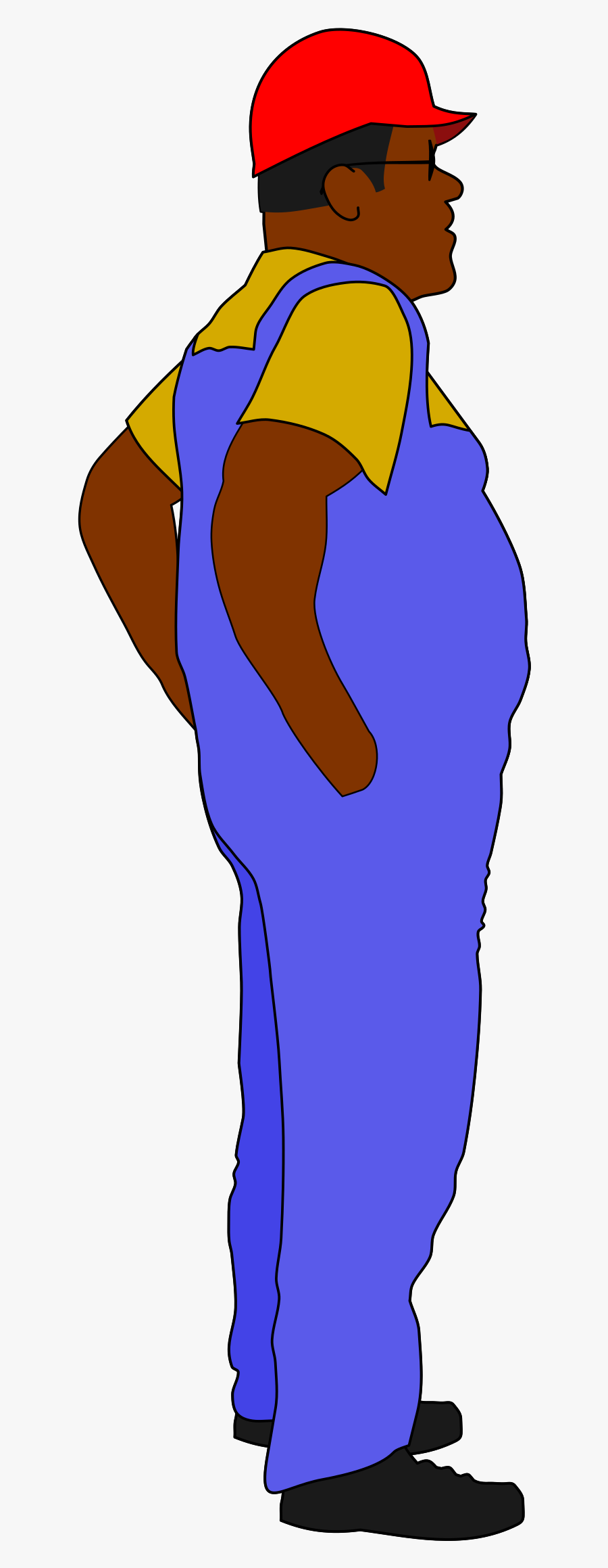 Technologist Without Beard Clip Arts - Illustration, Transparent Clipart