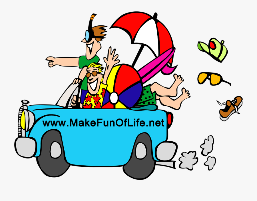 Roadtrip Cliparts - Vacation Clip Art Png, Transparent Clipart