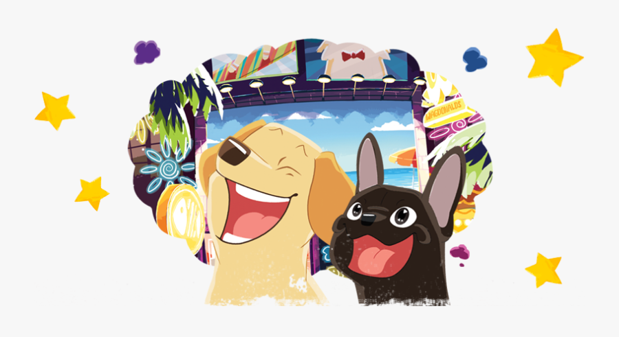 Petlandia Roadtrip Your Dogs - Cartoon, Transparent Clipart