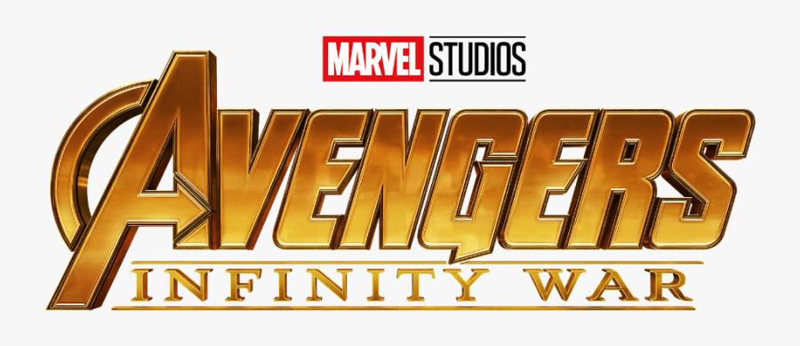 Avengers Infinity War Text, Transparent Clipart