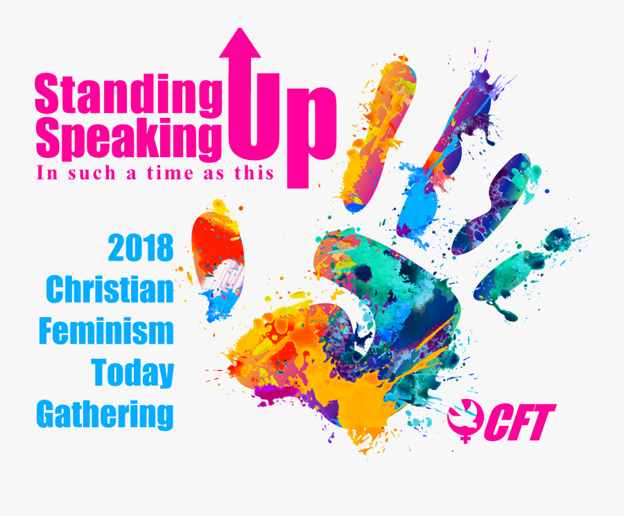 Christian Feminism Today - Transparent Hand Paint Png, Transparent Clipart