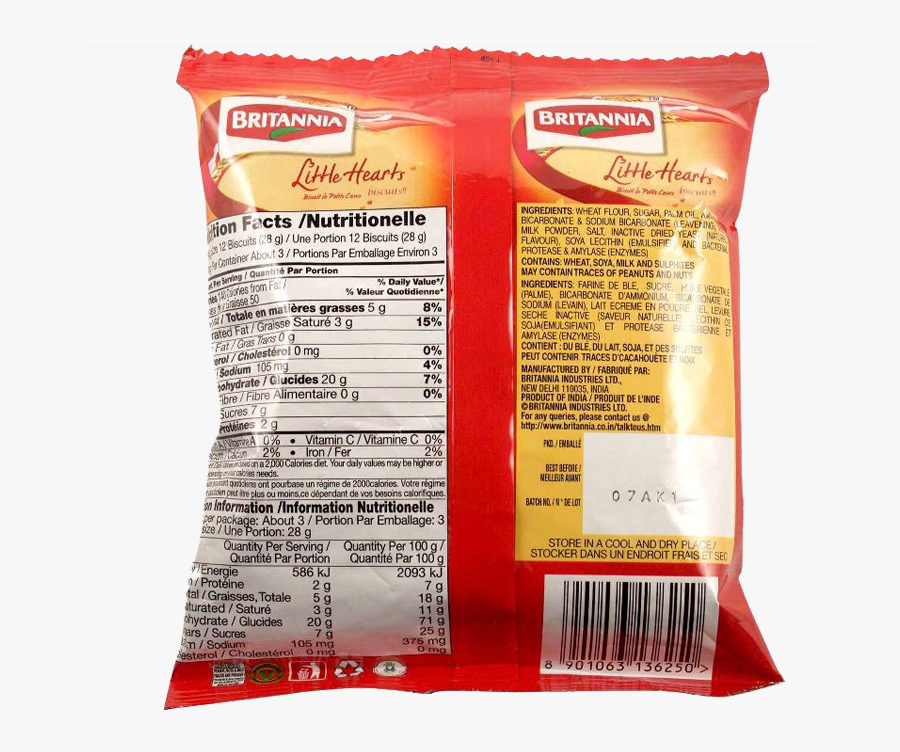 Transparent Ingredients Clipart - Nutrition Facts Little Hearts, Transparent Clipart