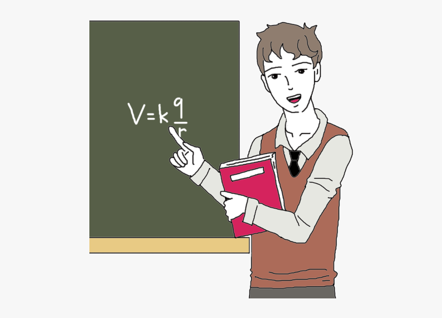 Teacher - Writing, Transparent Clipart