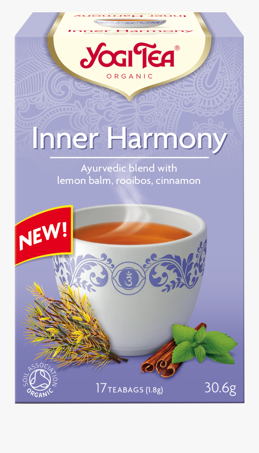 Yogi Tea Inner Harmony, Transparent Clipart