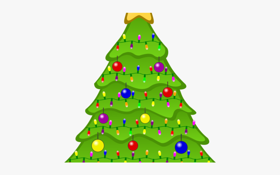 Christmas Tree Drawing, Transparent Clipart
