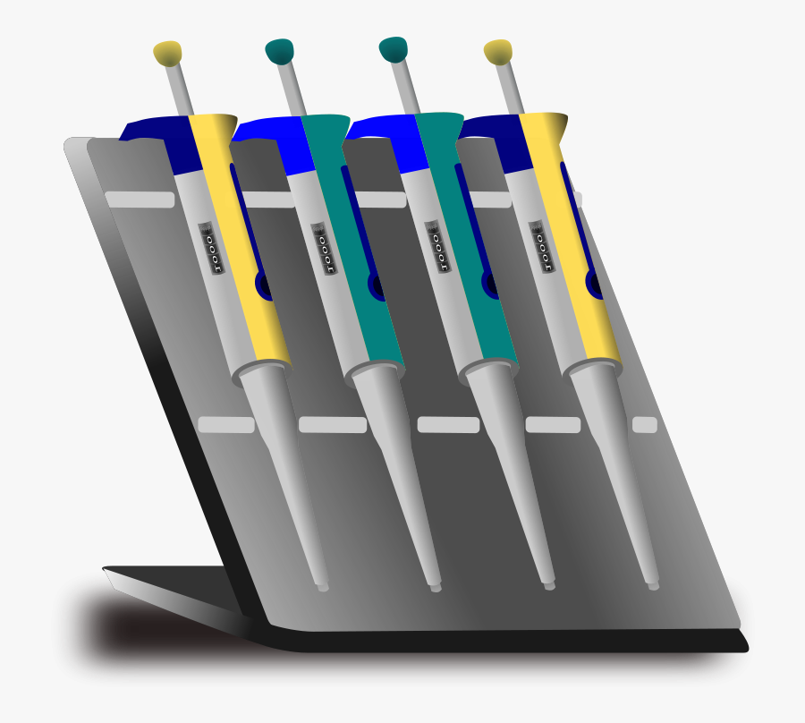 Free Pipette Stand - Molecular Biology Png, Transparent Clipart