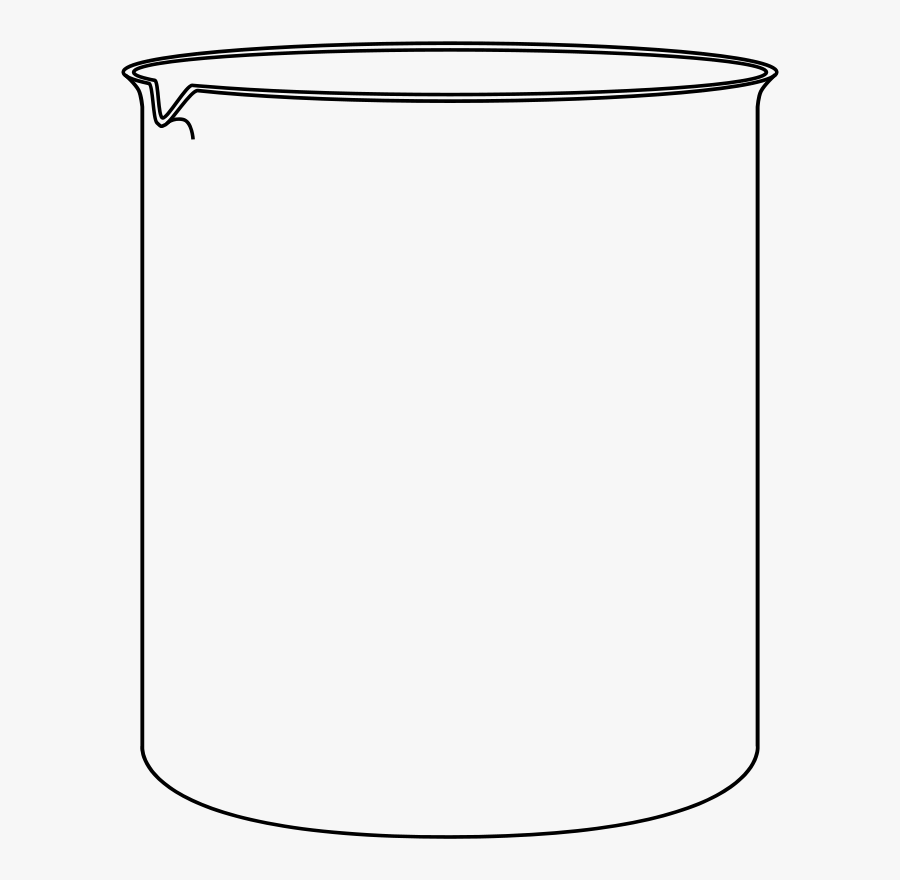 Free Clip Art "becherglas - Beaker With No Background, Transparent Clipart