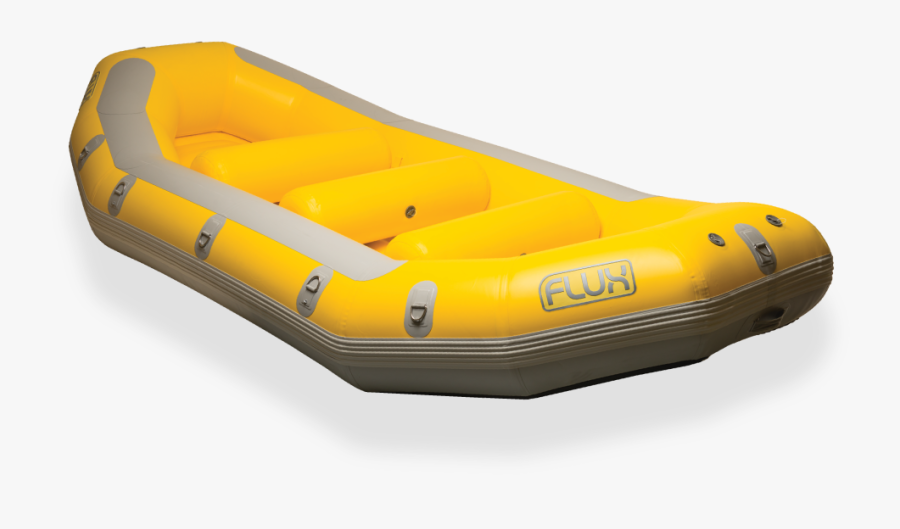 Water Clipart Inflatable - Yellow Raft No Background, Transparent Clipart