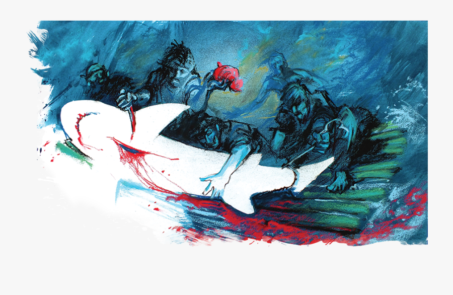 Raft Drawing Illustration - Painting, Transparent Clipart