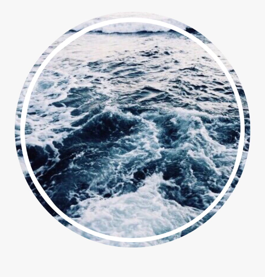 #ocean #water #circle - Ocean In A Circle, Transparent Clipart