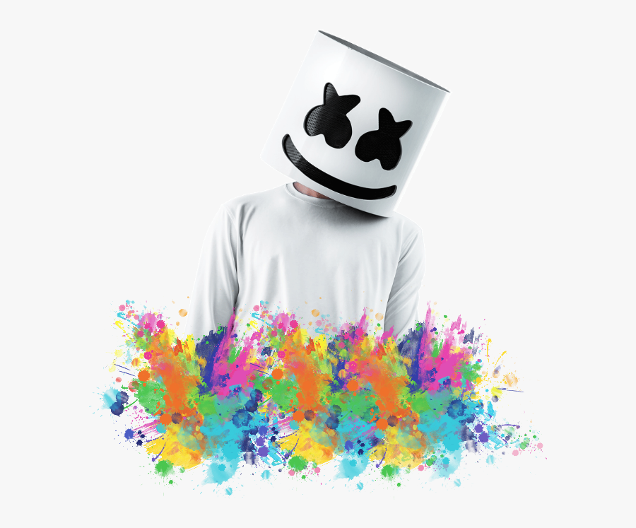 Mask Marshmello Face Png