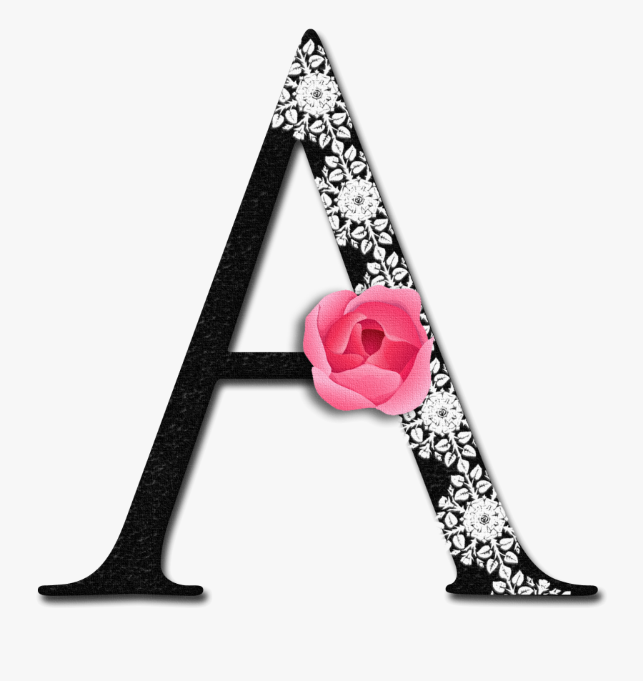 Cute Girly Alphabet Letters Individual, Transparent Clipart
