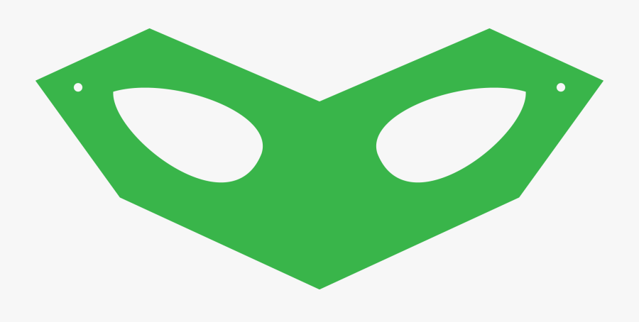 Printable Halloween Masks - Green Lantern Mask Diy, Transparent Clipart