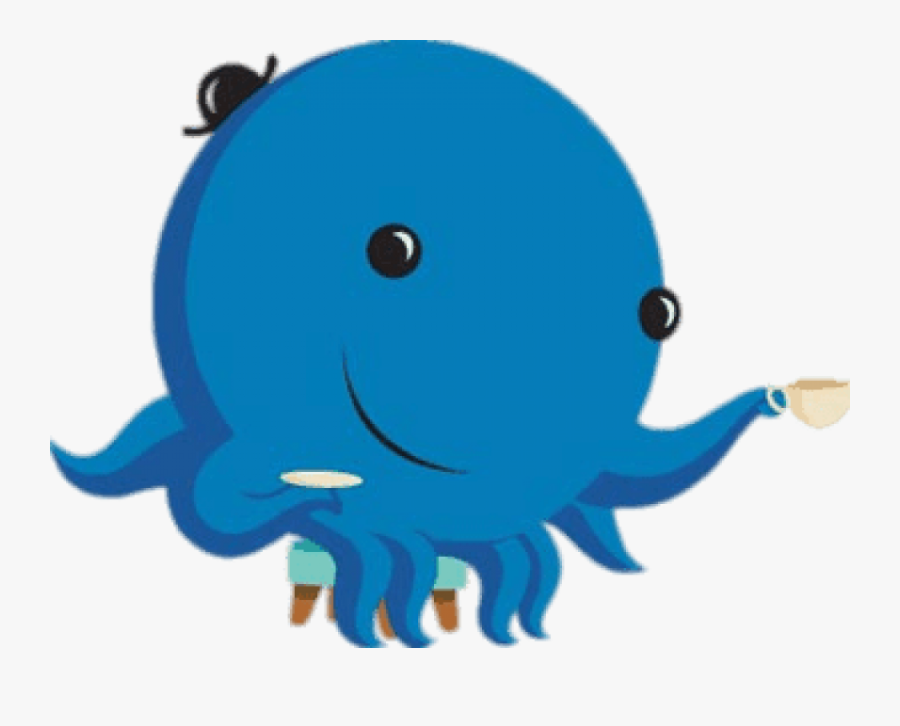 Free Png Download Oswald Having A Cup Of Tea Clipart - Oswald The Octopus Png, Transparent Clipart