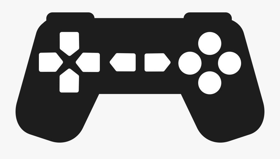 Nintendo Controller Png - Game Controller Silhouette Png, Transparent Clipart