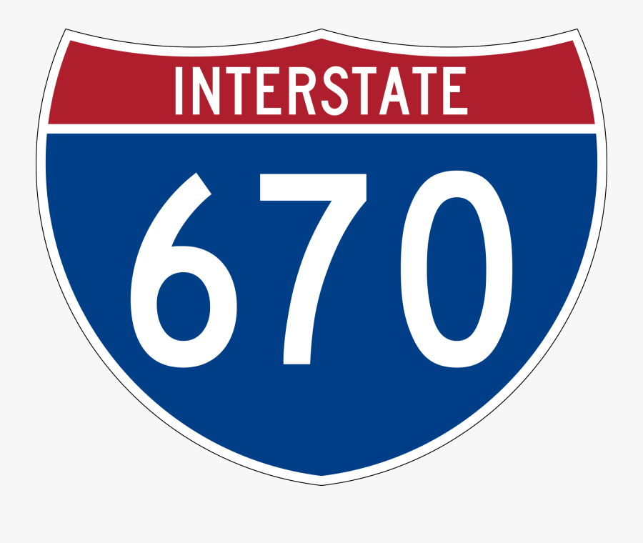 Highway Clipart Freeway Sign - Interstate 675, Transparent Clipart