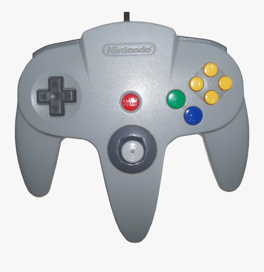Gaming Clipart N64 Controller, Transparent Clipart