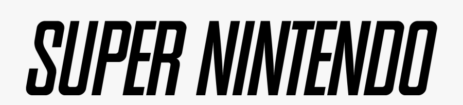 Super Nintendo - Super Nintendo Logo Font, Transparent Clipart