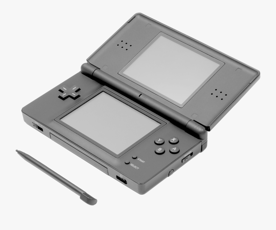 Nintendo Ds Lite With Stylus - Nintendo Ds Lite, Transparent Clipart