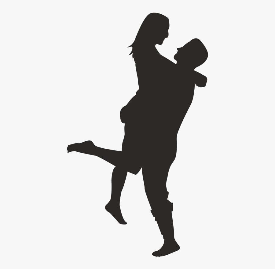 Silhouette Png Download - Romantic Couple Silhouette Png, Transparent Clipart