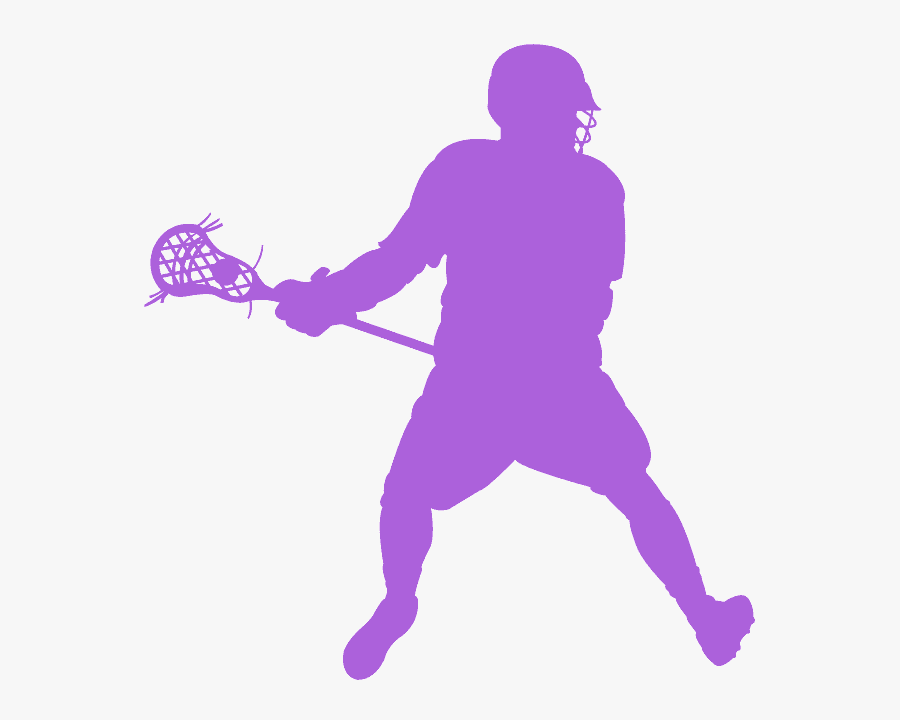Lacrosse Silhouette Orange, Transparent Clipart