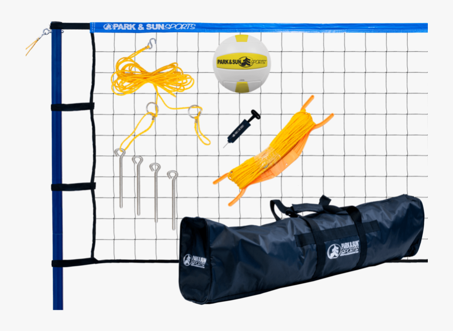 Netting Clip Volleyball - Volleyball Net Set, Transparent Clipart