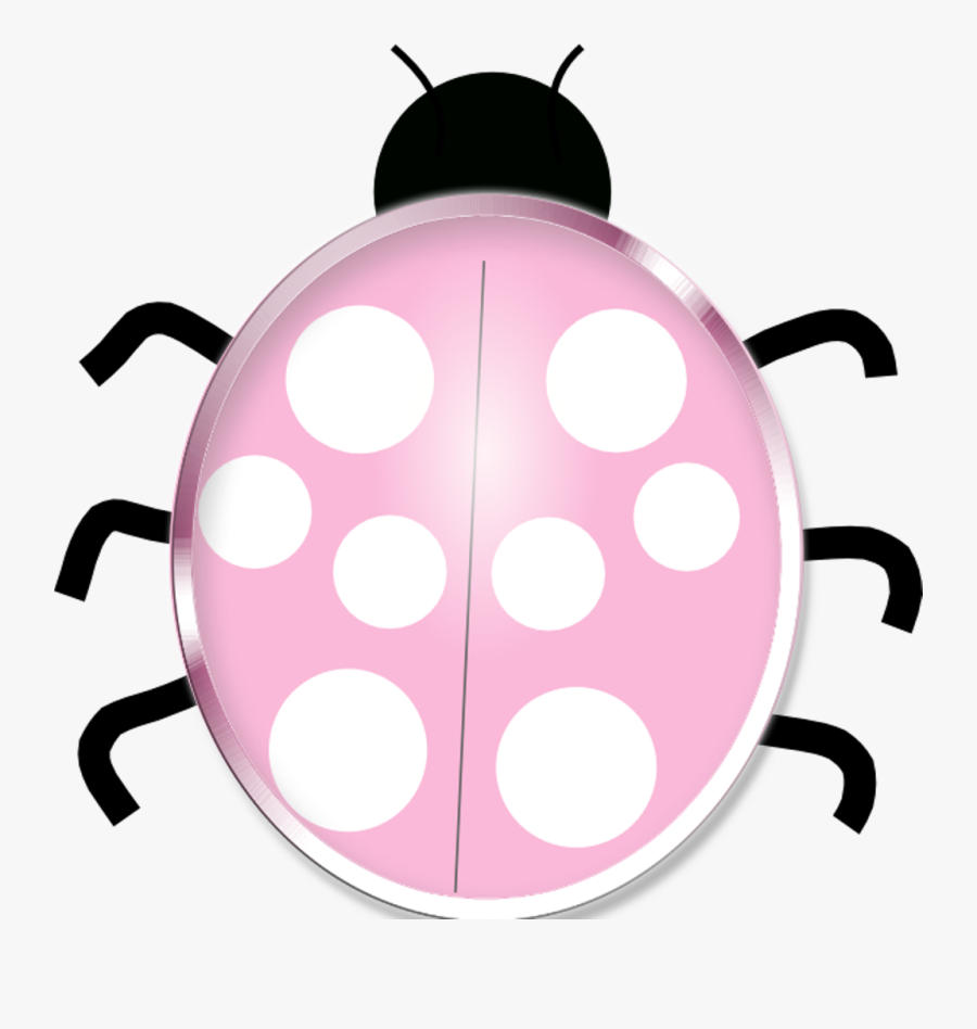 Silver Ladybug Pink Bug Insect Cute Scrapbooking Icon - Different Colored Ladybug Clipart Free, Transparent Clipart