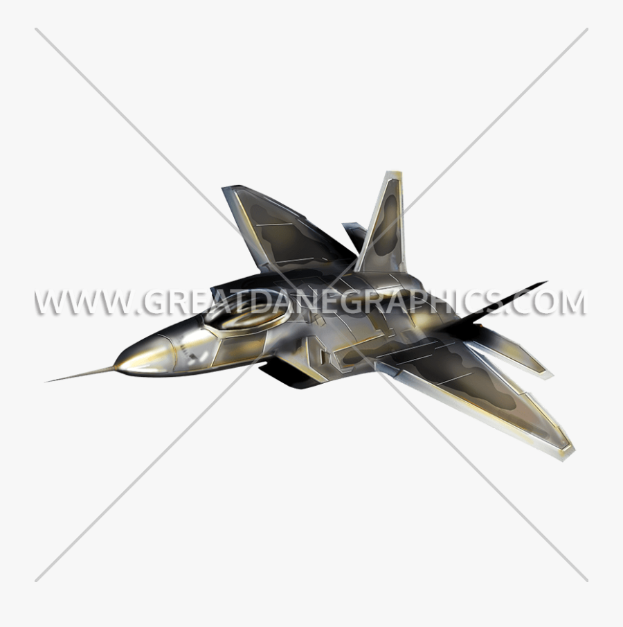 F Raptor Production Ready - Lockheed Martin F-22 Raptor, Transparent Clipart