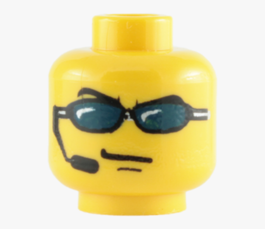 Lego Minifigure Head Clipart - Lego Head No Background, Transparent Clipart