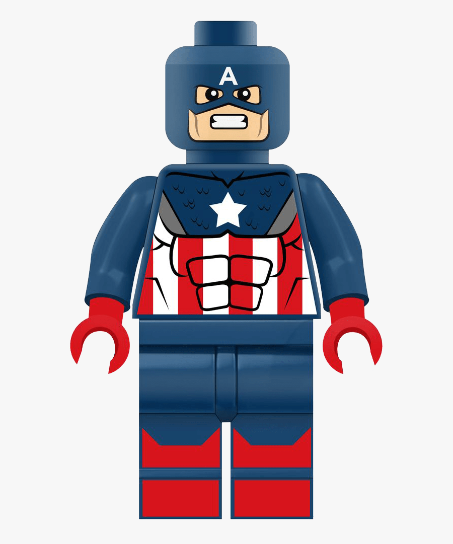 Thumb Image - Captain America Lego Clipart, Transparent Clipart