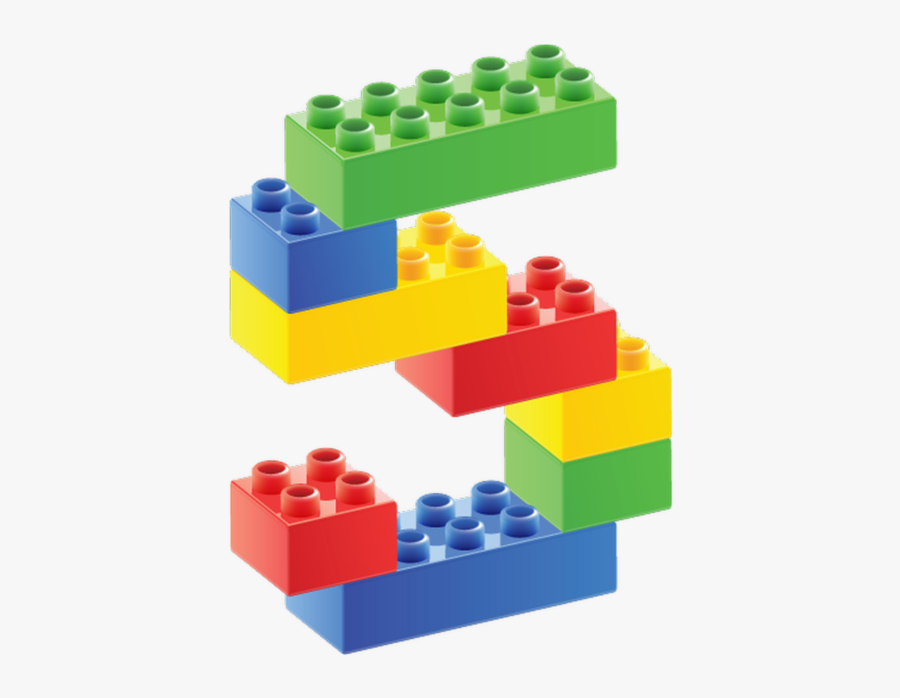 Lego Clipart Number - Lego Alphabet Png, Transparent Clipart